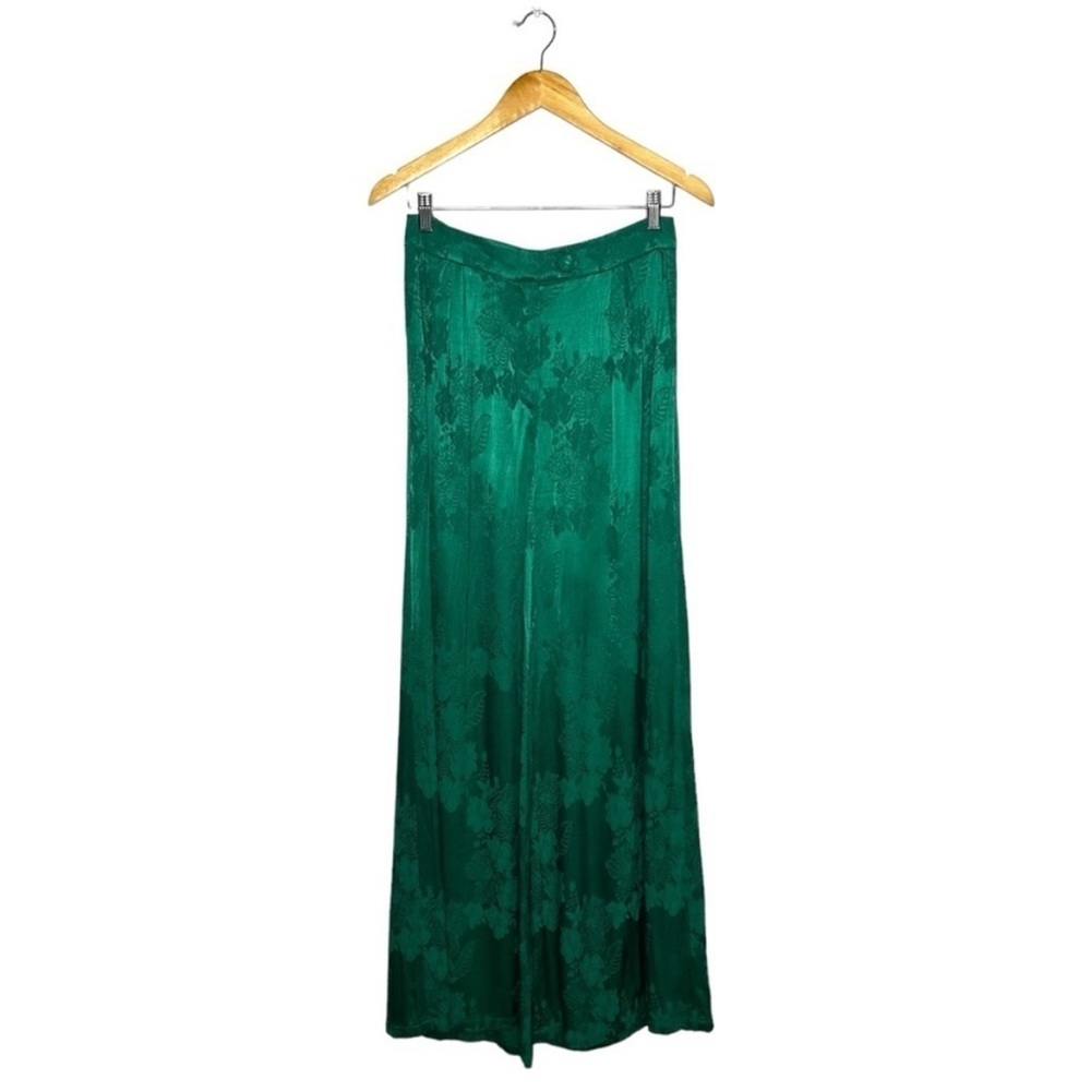 Tularossa Kelly Wrap Too and Sabra Wide Leg Trouser Pant Set Size M/L Green - Picture 13 of 15